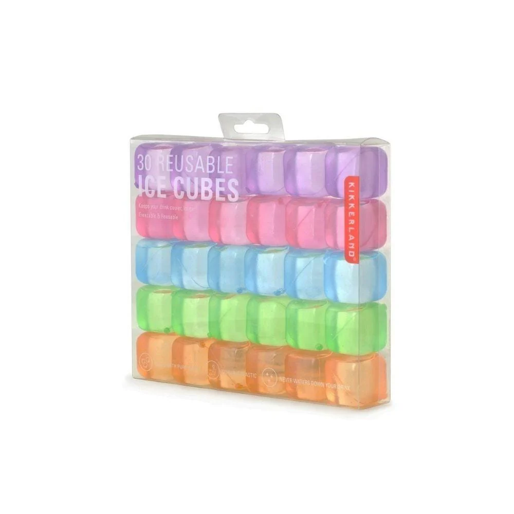 Reusable Ice Cube Set Of 30