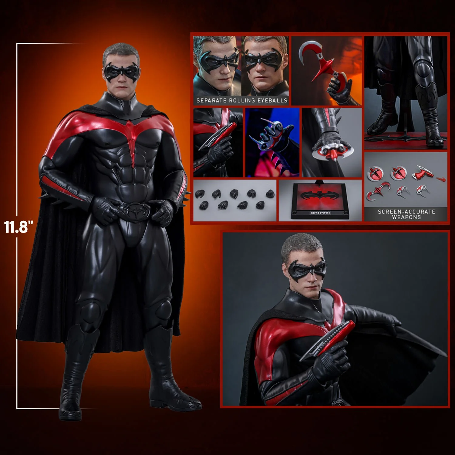 Robin - Batman & Robin - Movie Masterpiece Series By Hot Toys - Image 6
