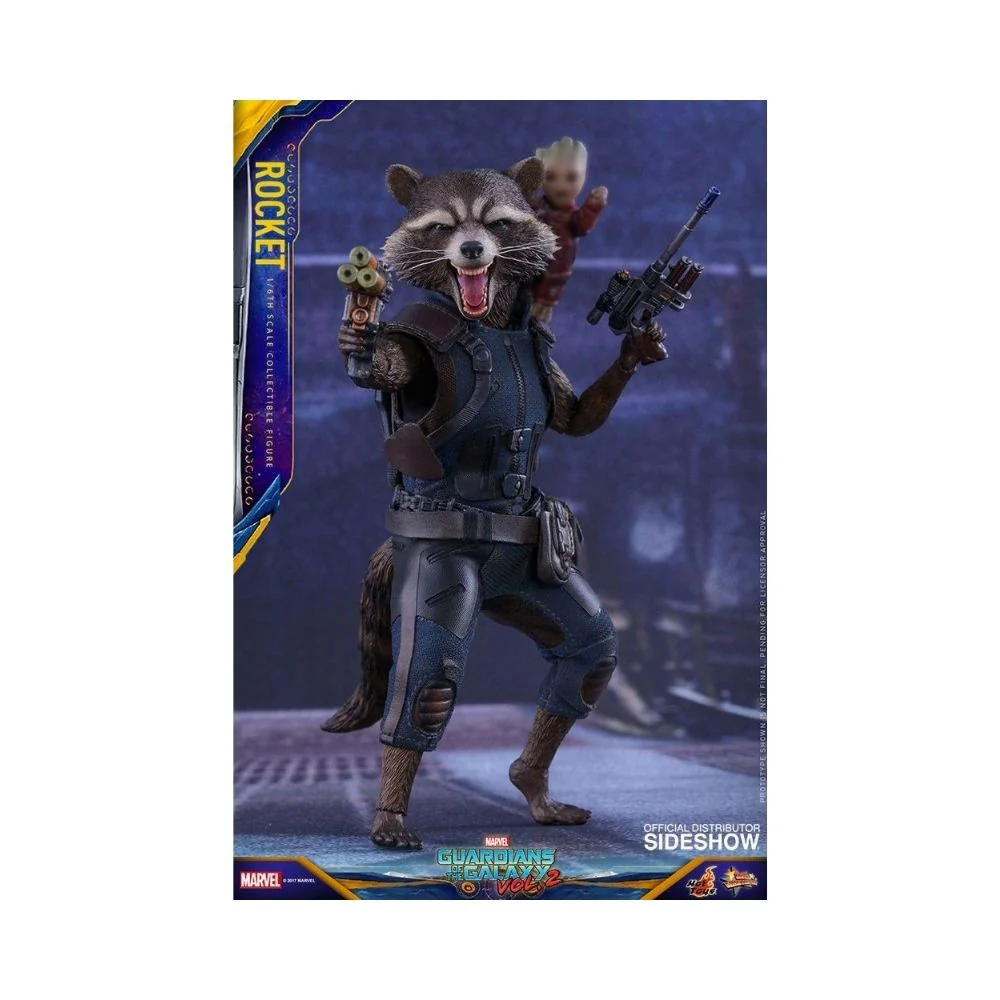 Rocket (Regular) GOTG Vol 2 - MMS - Sixth Scale Figure - Image 2