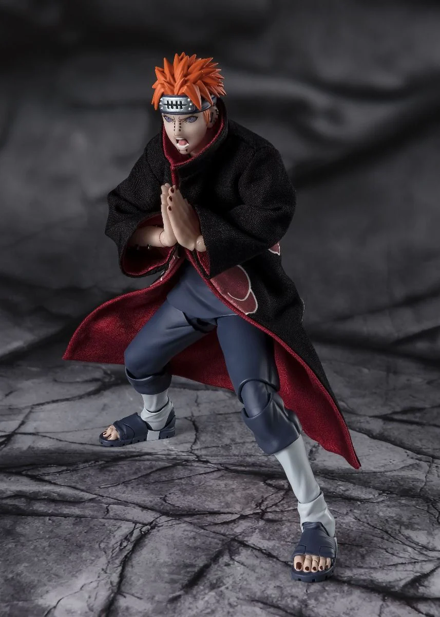 Naruto PAIN TENDO Six Path Rinnegan S.H.Figuart By Bandai Tamashii - Image 3
