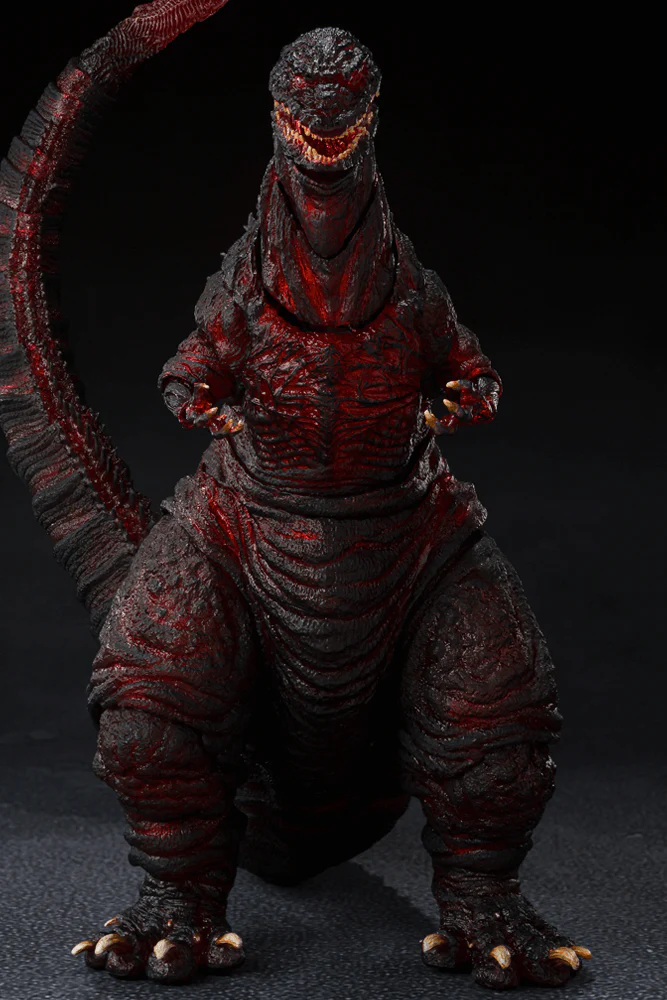 Godzilla (2016) Godzilla (The Fourth Night Combat Ver.) S.H.Monsterarts Action Figure By Bandai Tamashii - Image 2
