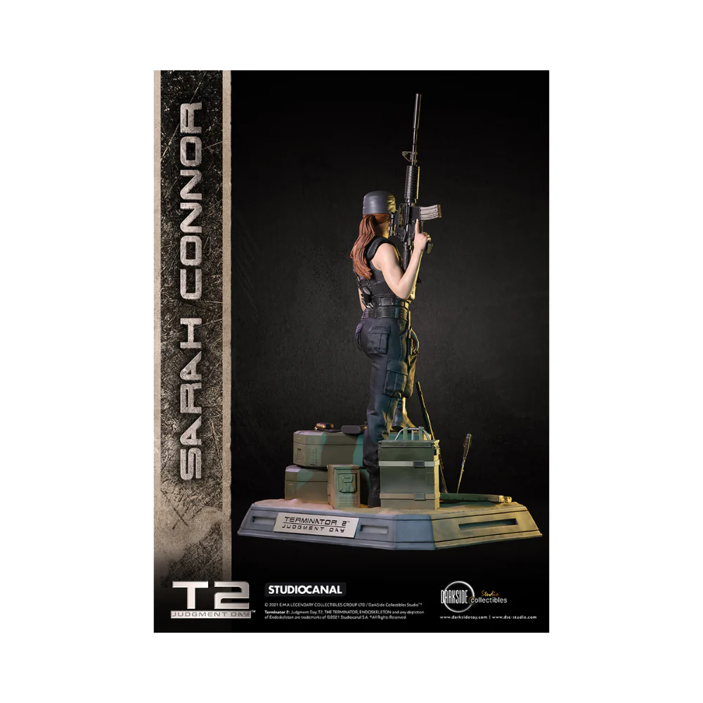 Sarah Connor T2 30th Anniversary Exclusive Edition 1/3 Scale Statuette By Darkside - Image 2