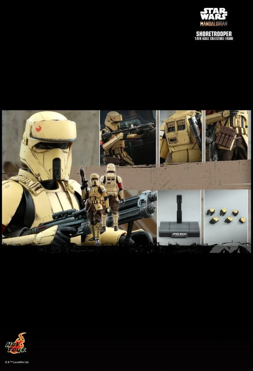 Star Wars The Mandalorian Shoretrooper 1/6 Scale Figure by Sideshow Collectibles - Image 5