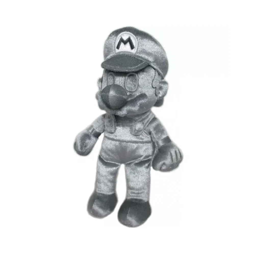 Super Mario Bros Metal Mario Plush 9" All Star Collection