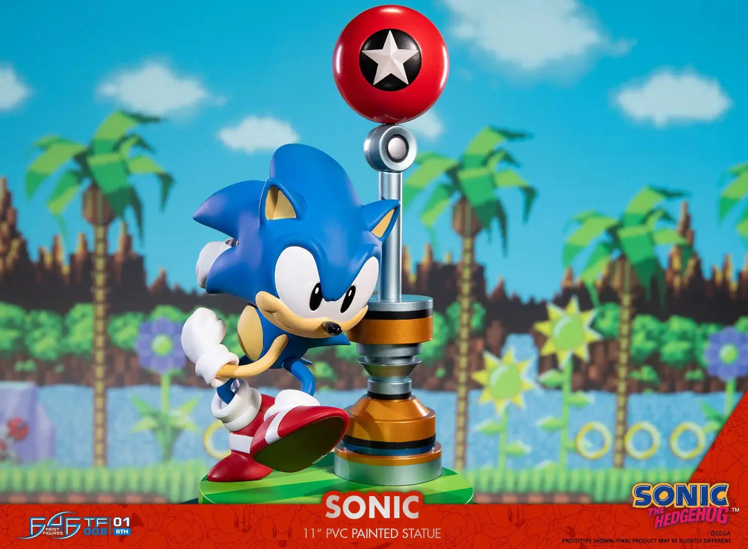 Sonic The Hedgehog - Sonic Pvc Statue (Standard Edition) By First 4 Figures - Image 2