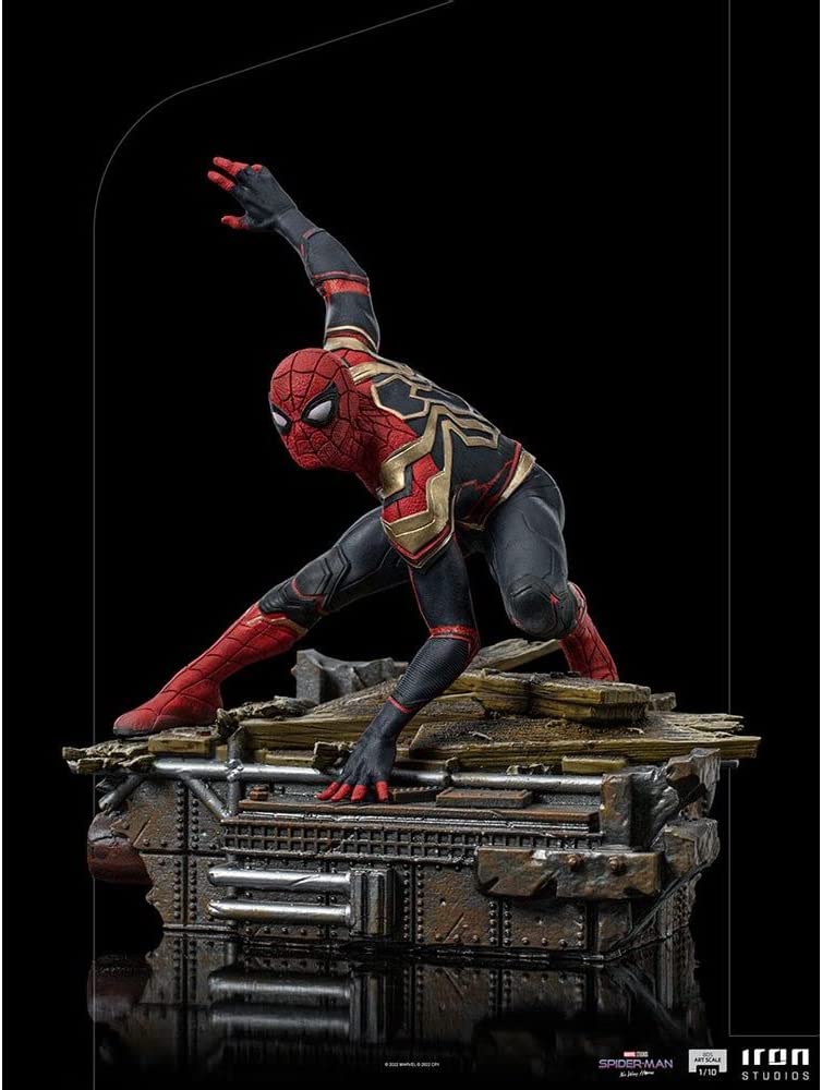 Marvel Spider Man No Way Home Spider Man Battle Diorama Series 1/10 Art Scale by Iron Studios - Image 2