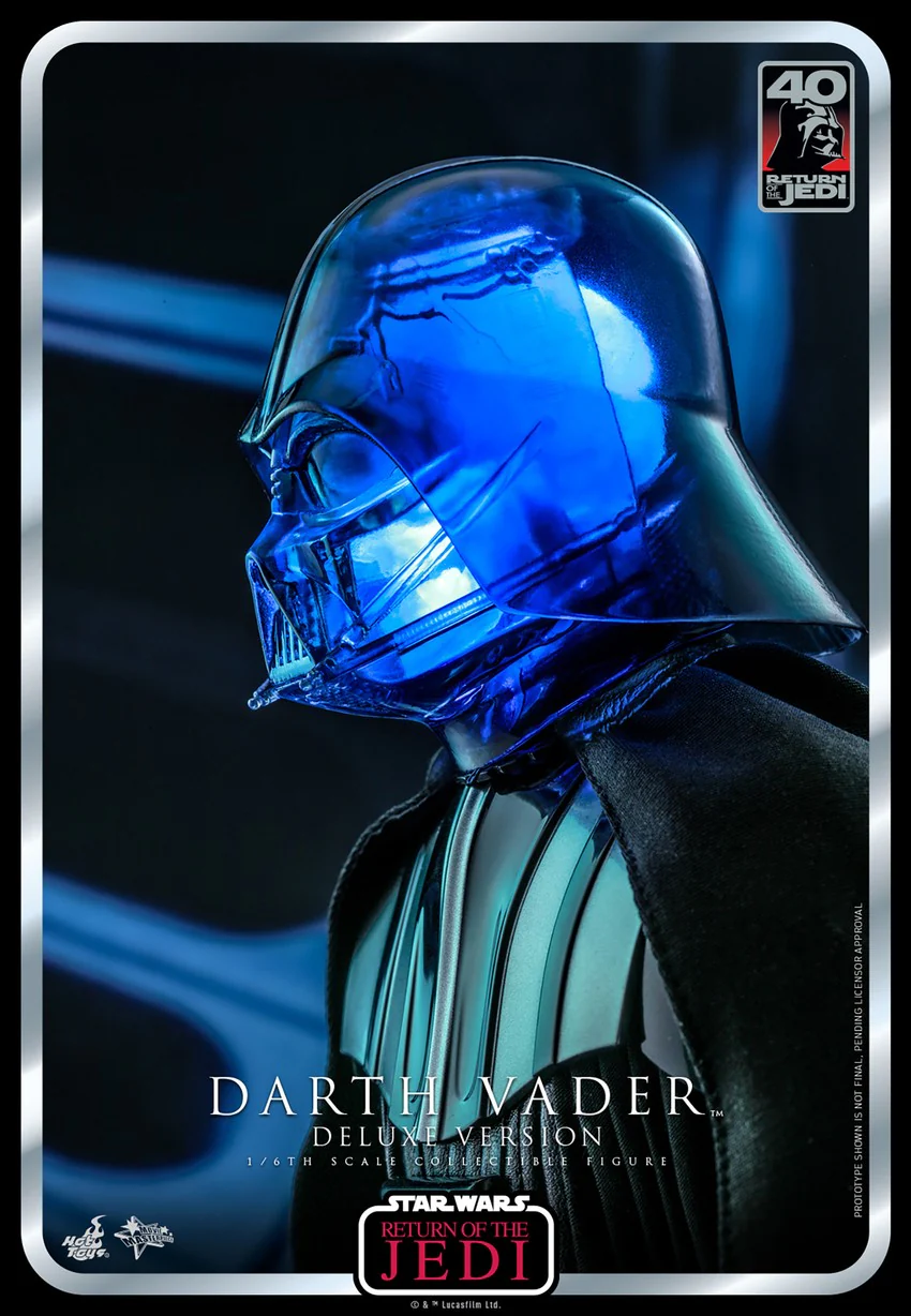 Star Wars Darth Vader ROTJ 40th Anniversary (Deluxe Edition) Action Figure By Hot Toys - Image 2