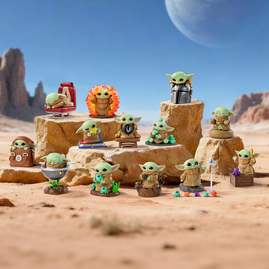 Star Wars Grogu Tiny But Mighty Series Figures Blind Box By Pop Mart - Image 3