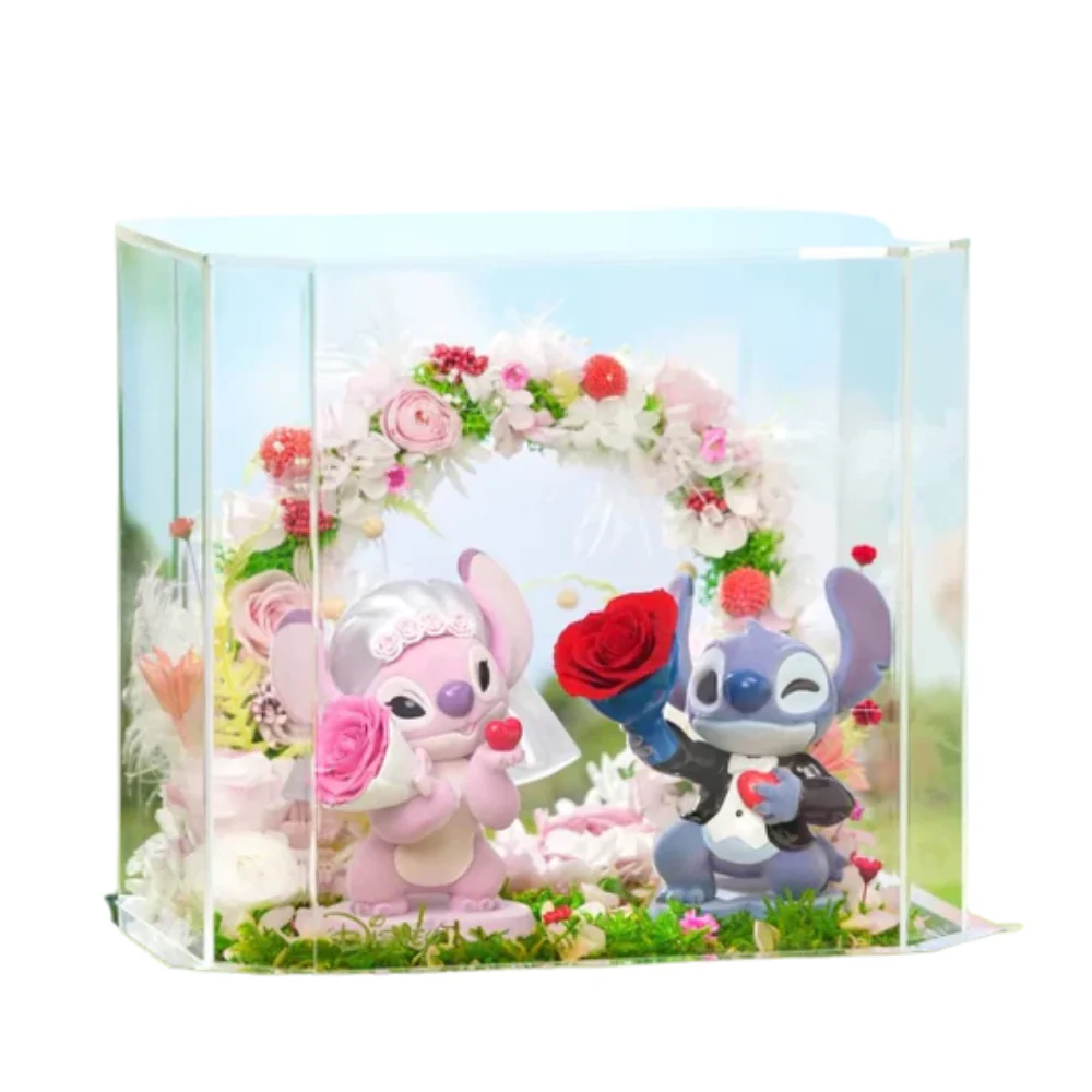 Stitch Sweet & Cool Adventure Garden Series Sweet Vow Cp Preserved Flower Box Gifts By Betine