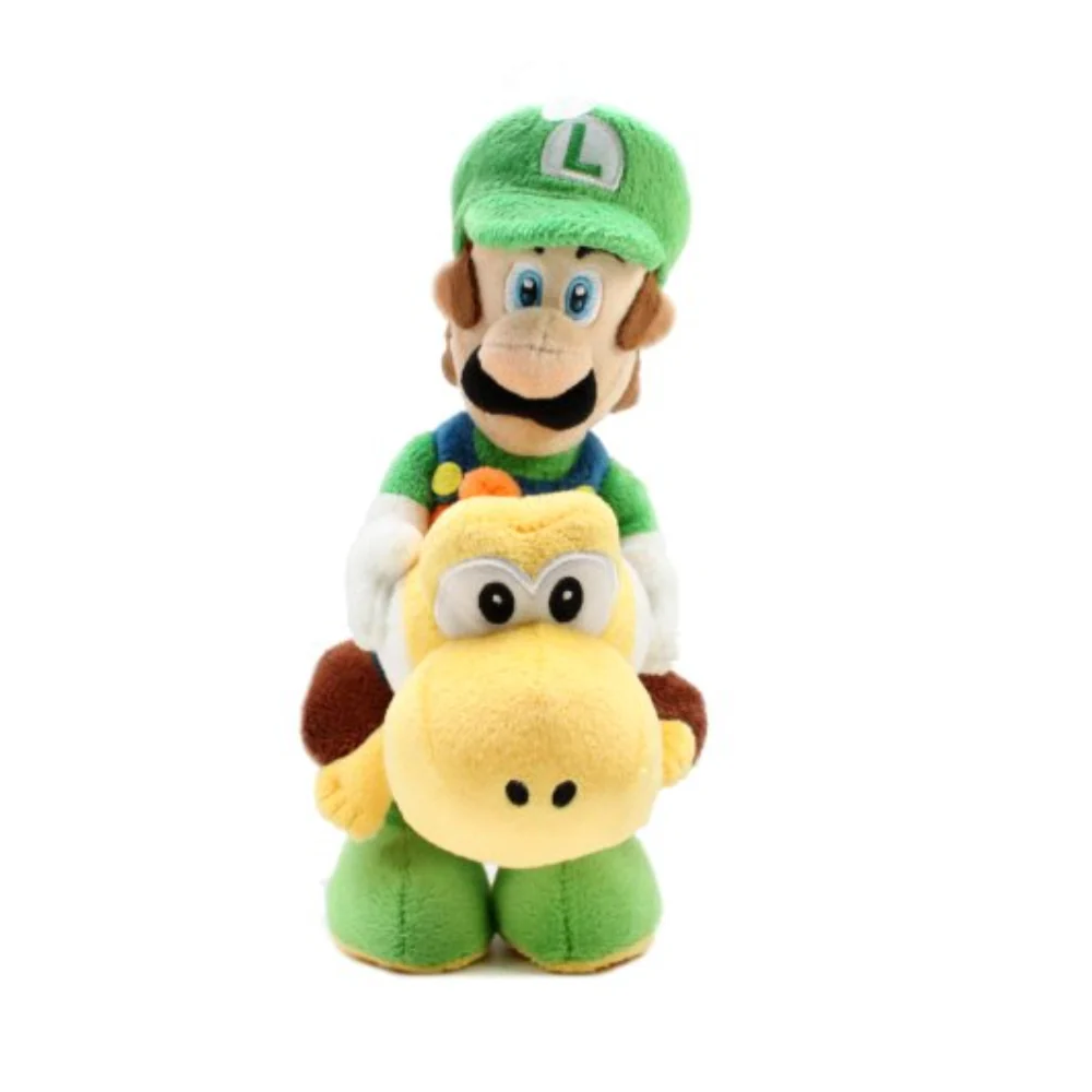 Super Mario Luigi and Yoshi 9" Plush by San - ei