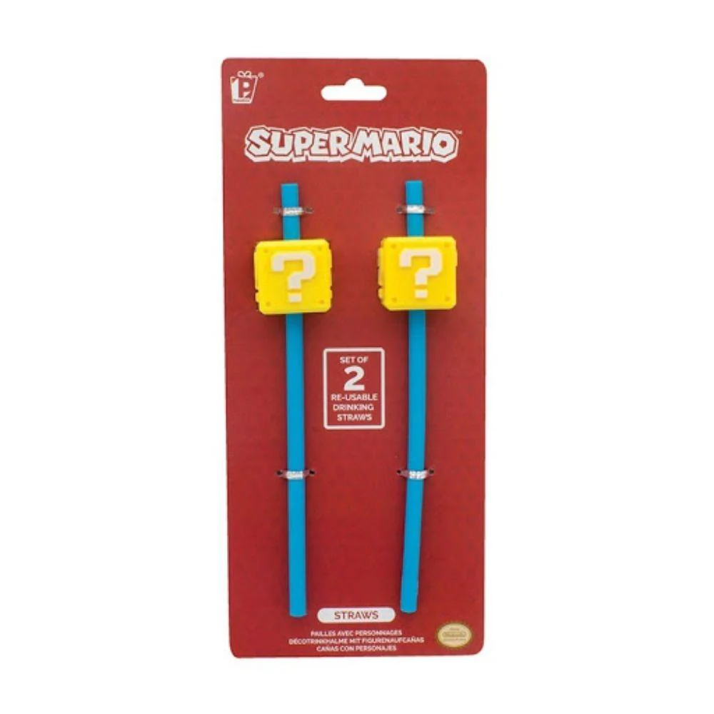 Super Mario Straws