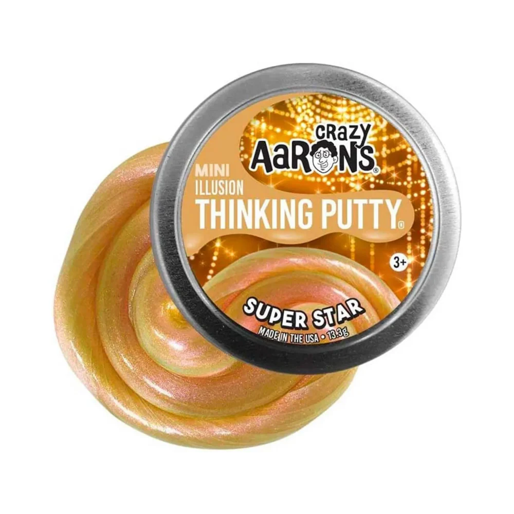 Crazy Aaron’s Thinking Putty Mini Tin Super Star