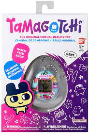Tamagotchi Virtual Reality Pet Denim Patches Style by Bandai - Image 2