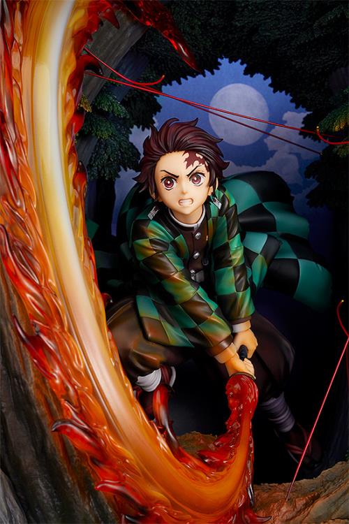 Demon Slayer Tanjiro Kamado: Hinokami Kagura Dance 1/7 Scale Diorama by Good Smile Company - Image 2