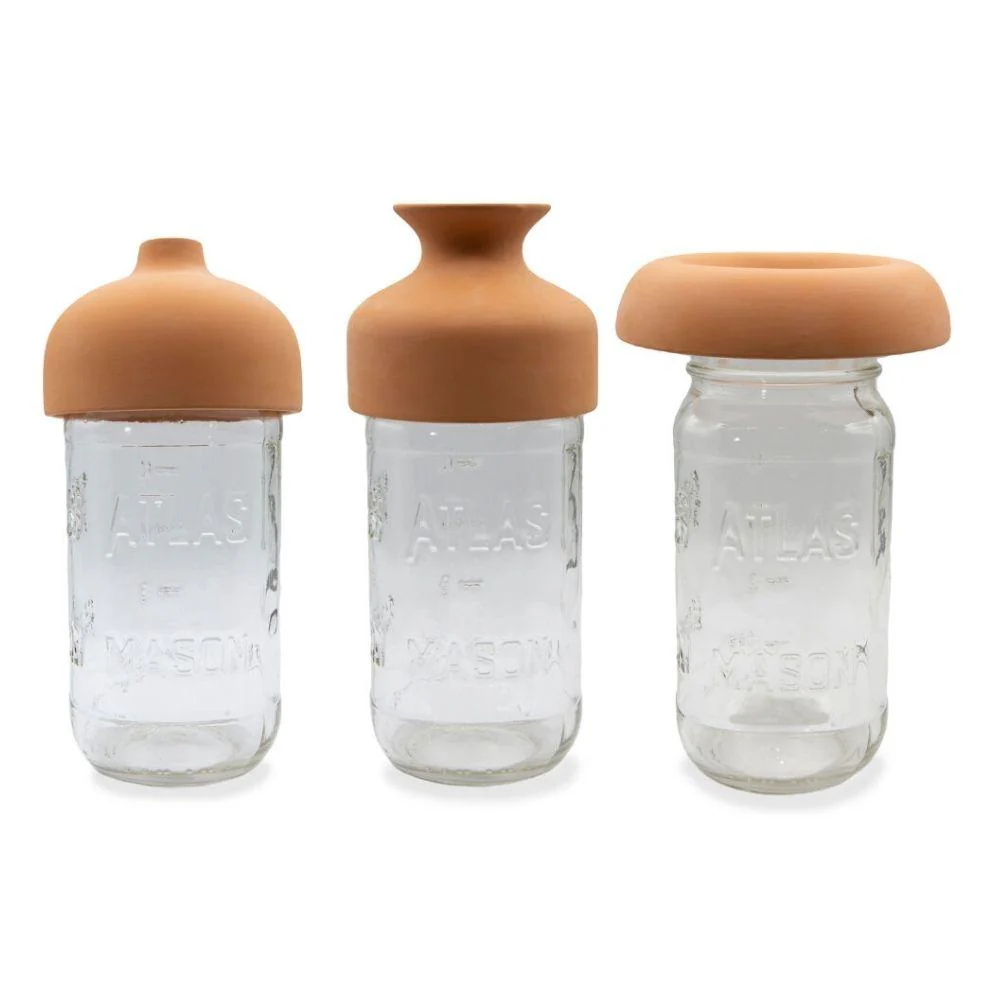 Terracotta Collars S/3