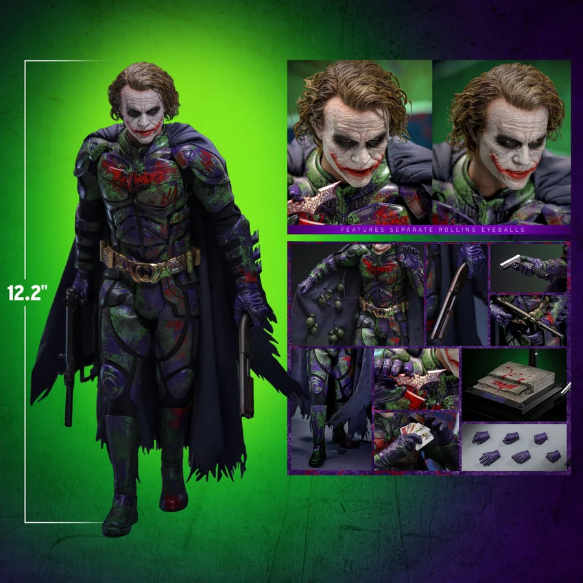 The Joker (Batman Imposter Version) (Artisan Edition) Action Figure By Hot Toys - Image 2