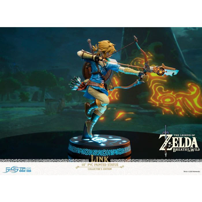 THE LEGEND OF ZELDA: BREATH OF THE WILD - LINK (STANDARD EDITION) STATUE BY FIRST 4 FIGURES - Image 4