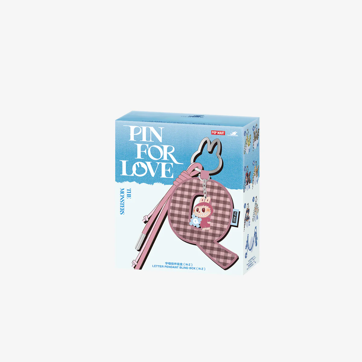 The Monsters Pin For Love Series - Letter Pendant Blind Box (N-Z) - Image 5