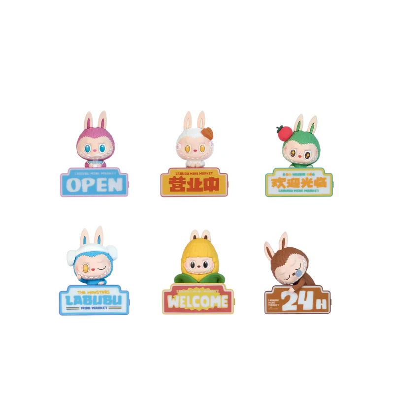 The Monsters Wacky Mart Series-Fridge Magnet Blind Box By Pop Mart