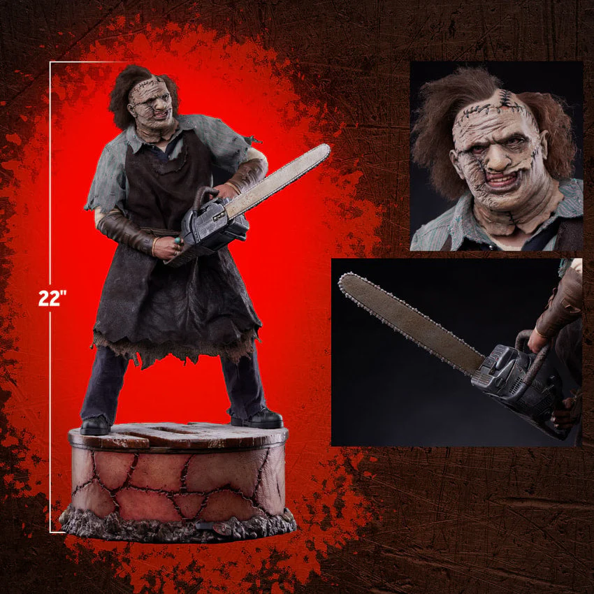 The Texas Chainsaw Massacre Leatherface Deluxe 1/4 scale By Premium Collectibles Studio - Image 6