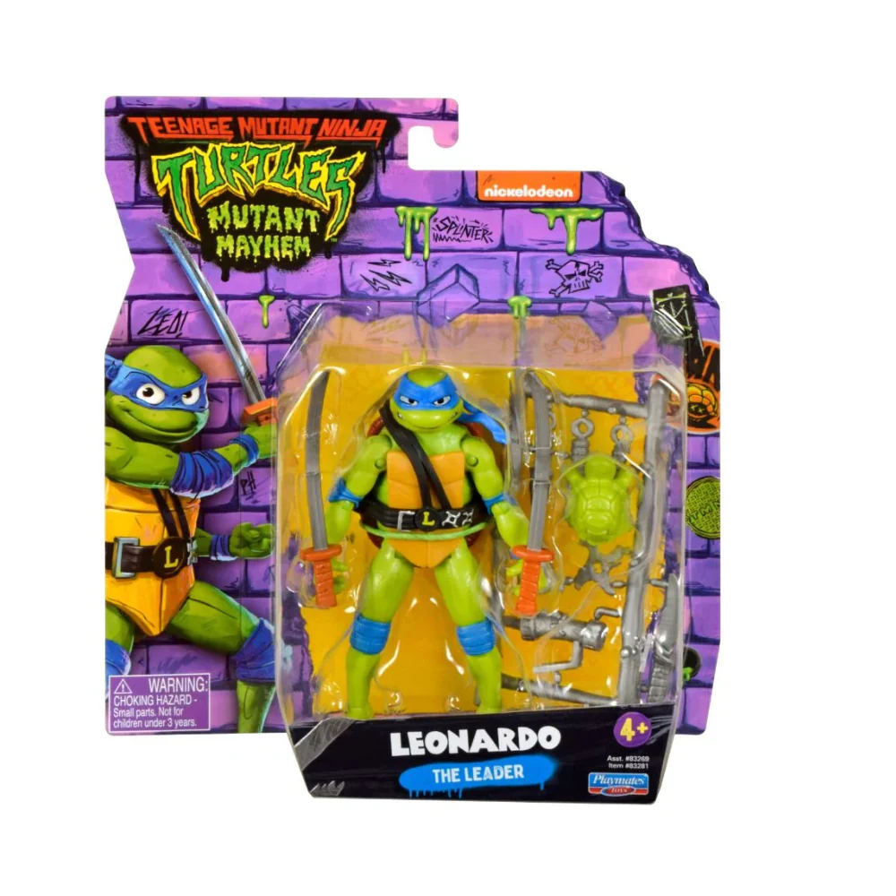 Teenage Mutant Ninja Turtles Mutant Mayhem Leonardo The Leader Figure