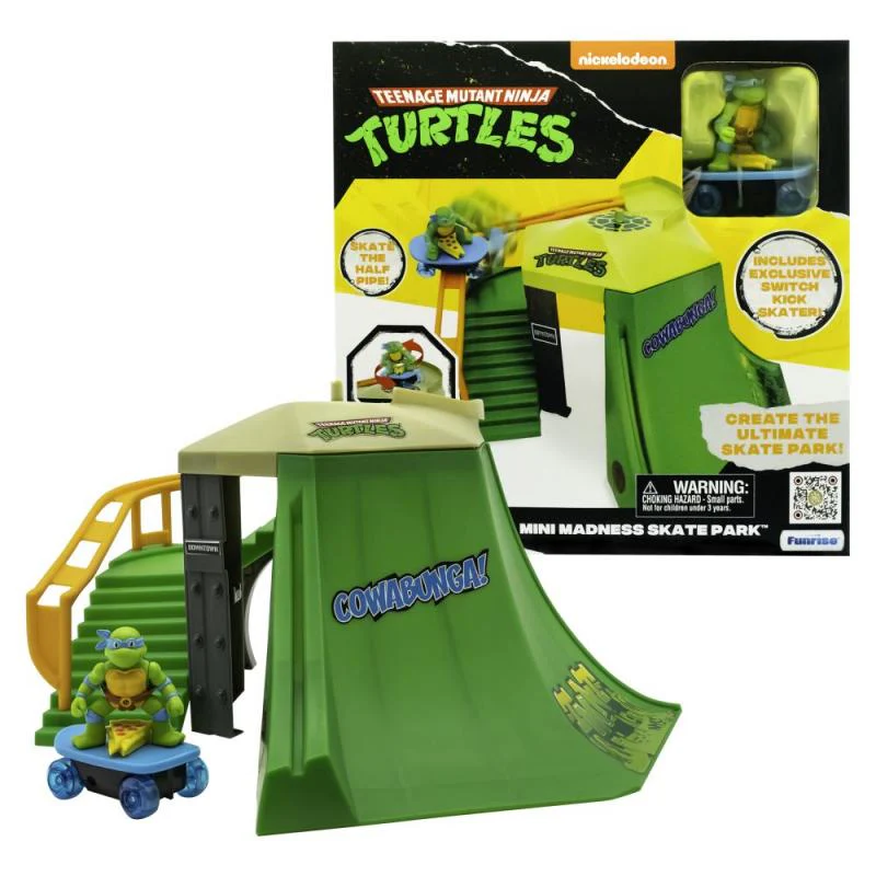 Teenage Mutant Ninja Turtles Mini Madness Skate Park Play Set - Image 3