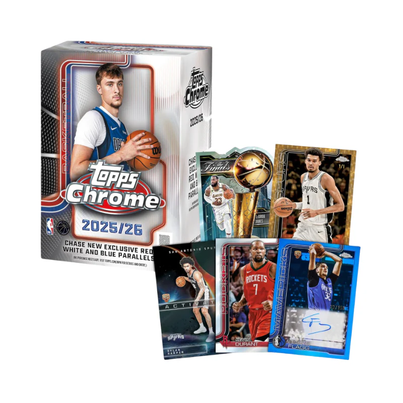 TOPPS Chrome Basketball 2025 (1 Single Pack)
