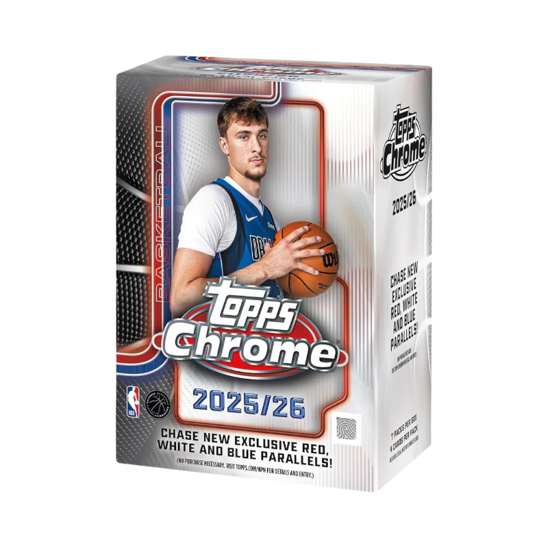 TOPPS Chrome Basketball 2025 (1 Single Pack) - Image 2