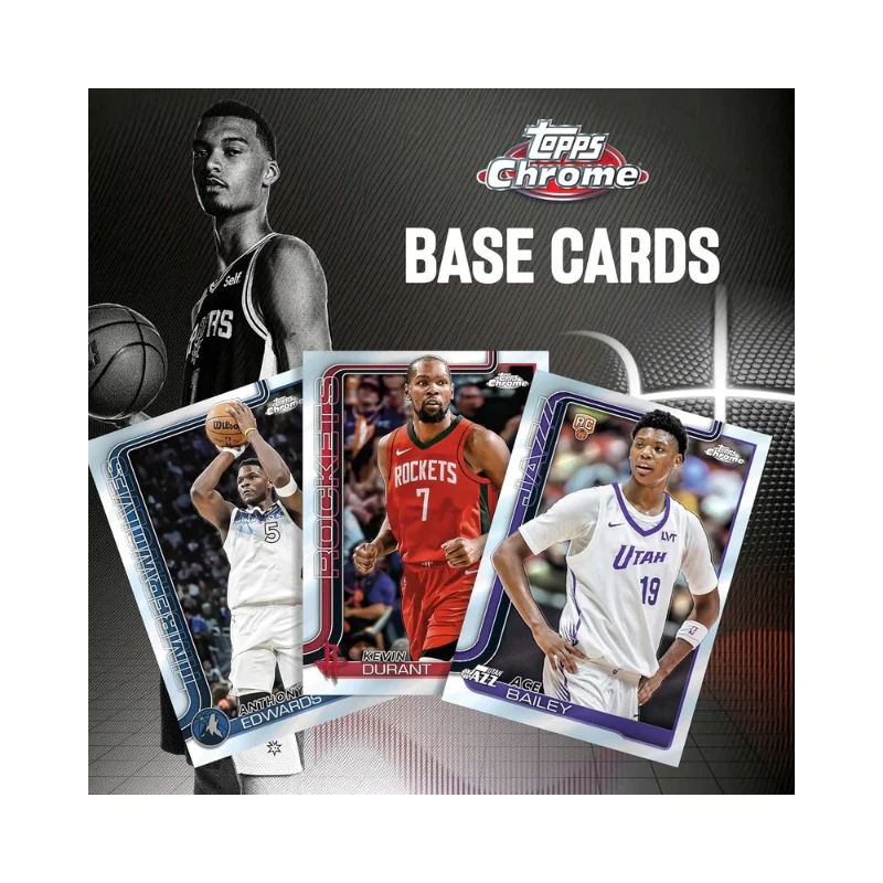 TOPPS Chrome Basketball 2025 (1 Single Pack) - Image 4