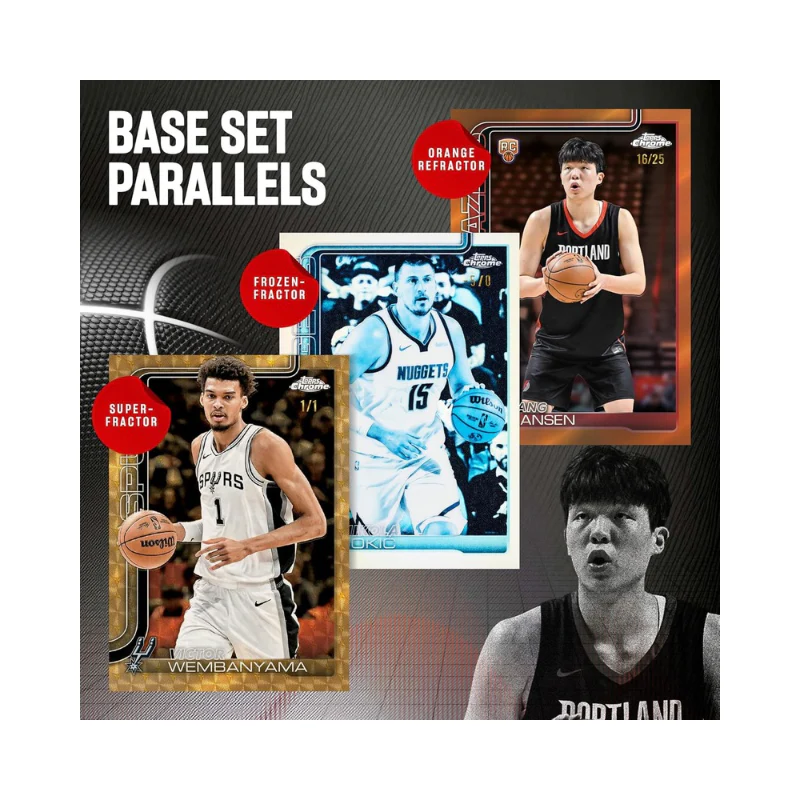 TOPPS Chrome Basketball 2025 (1 Single Pack) - Image 5