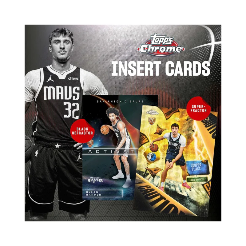 TOPPS Chrome Basketball 2025 (1 Single Pack) - Image 6