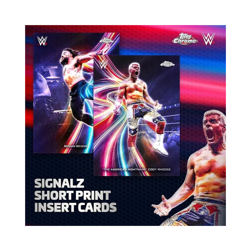 Topps Chrome WWE Mega Box 2026 (1 Single Pack) - Image 7
