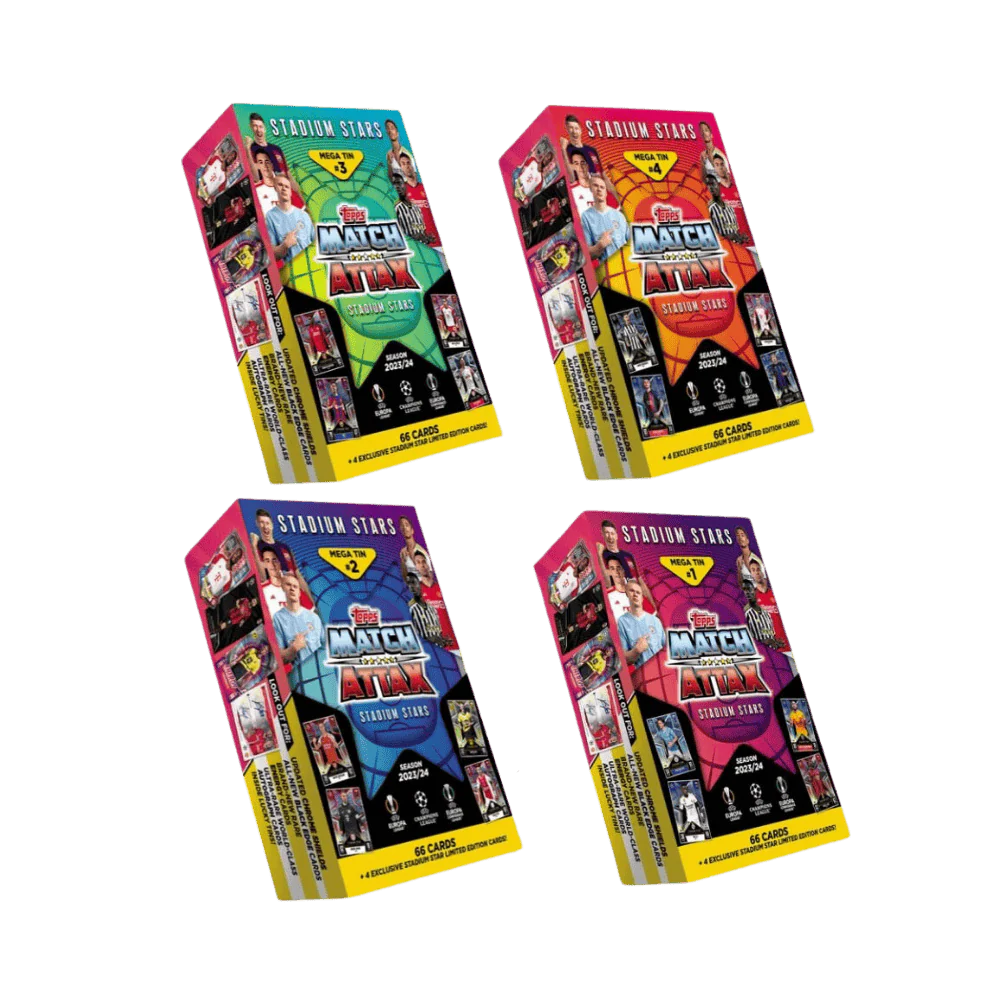 Topps Match Attax 2024/25 - Mega Tin (Assorted) By Topps ( 1 Random )