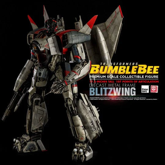 Transformers Collectors Bumblebee 17 Inch Action Figure Premium Scale Blitzwing by Threezero - Image 4