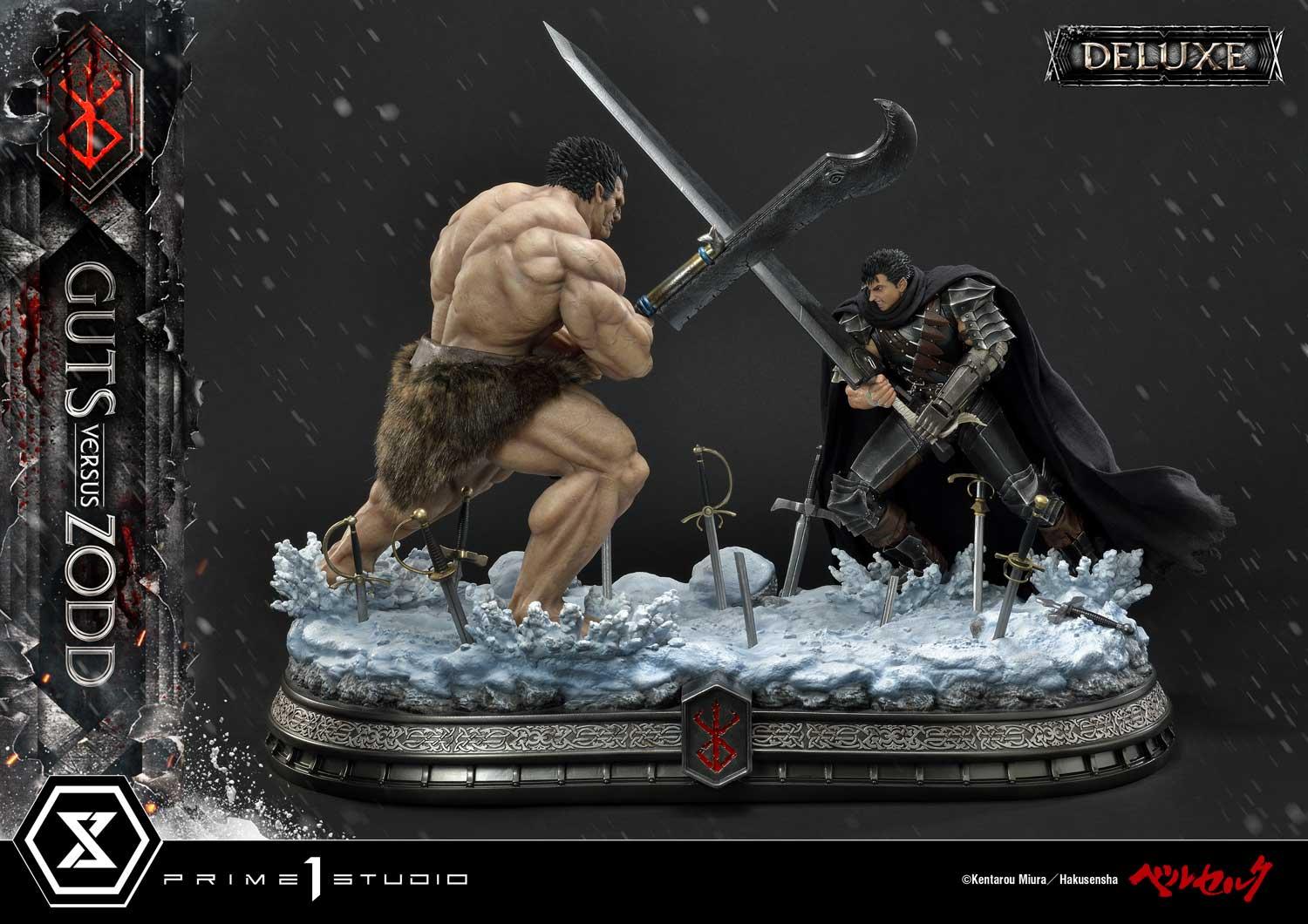 Ultimate Diorama Masterline Berserk Guts versus Zodd Deluxe Version 1/6 scale By Prime 1 Statue - Image 6