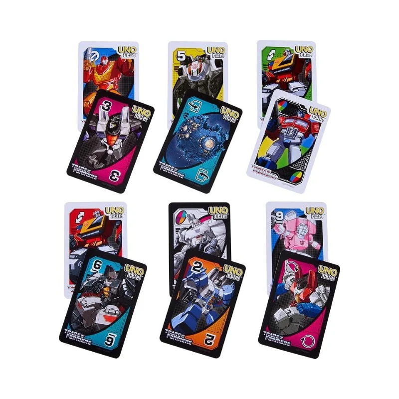 Uno Uno Flip Transformers Tabletop by Mattel - Image 2
