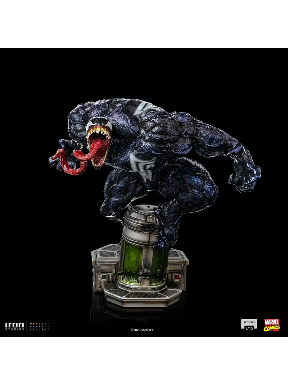 Marvel VENOM - SPIDER-MAN VS VILLAINS - ART SCALE 1/10 By Iron Studios - Image 3