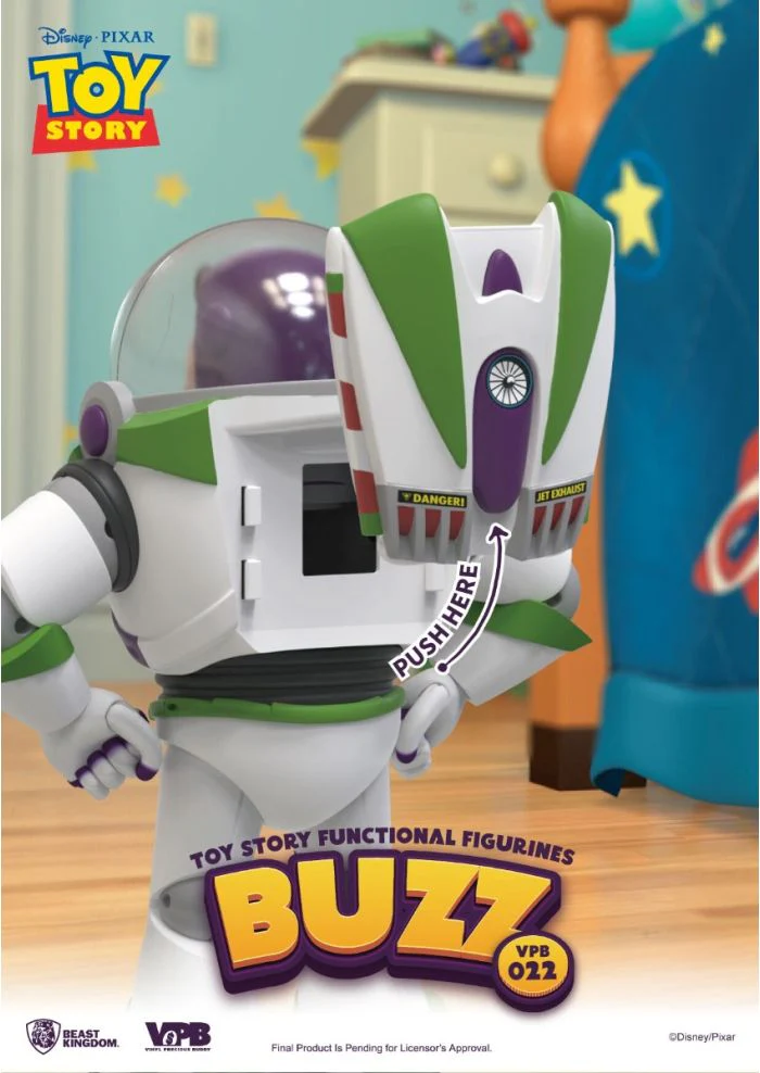 Toy Story Functional Figurines : Buzz VPB-022 By Beast Kingdom - Image 4