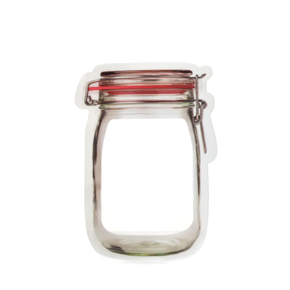 Zipper Bag Medium Clear